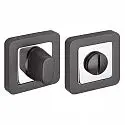 FUARO Ручка поворотная BK6 XM BL-24 GR/CP-23 графит/хром