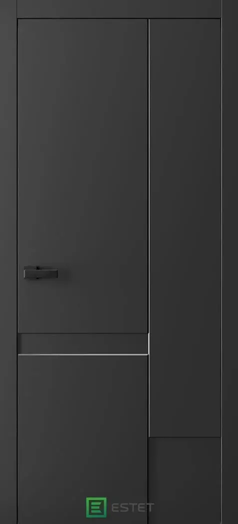 Межкомнатная дверь PV-5 RAL9005 Черный