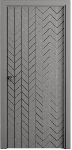 Межкомнатная дверь Color №11 RAL7023 Серый