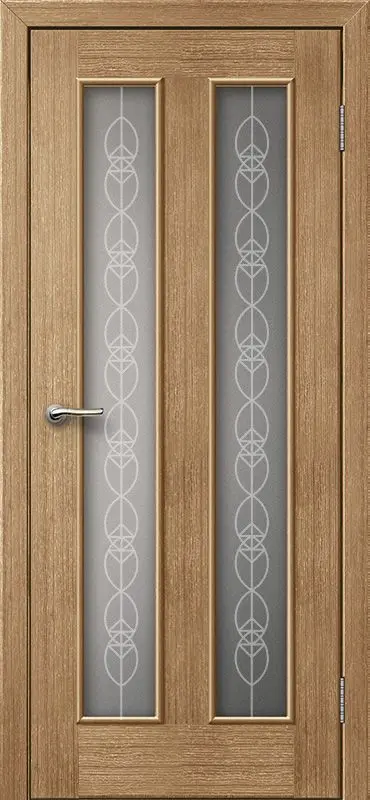 Межкомнатная дверь Модерн-4 ПО Дуб Дуб