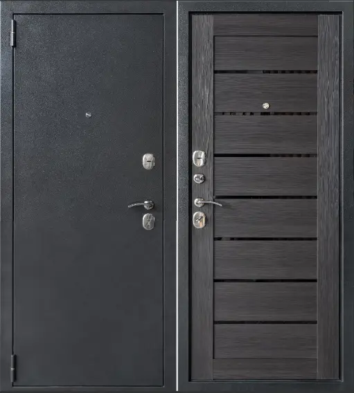 Входная дверь эконом ДК-70 царга венге