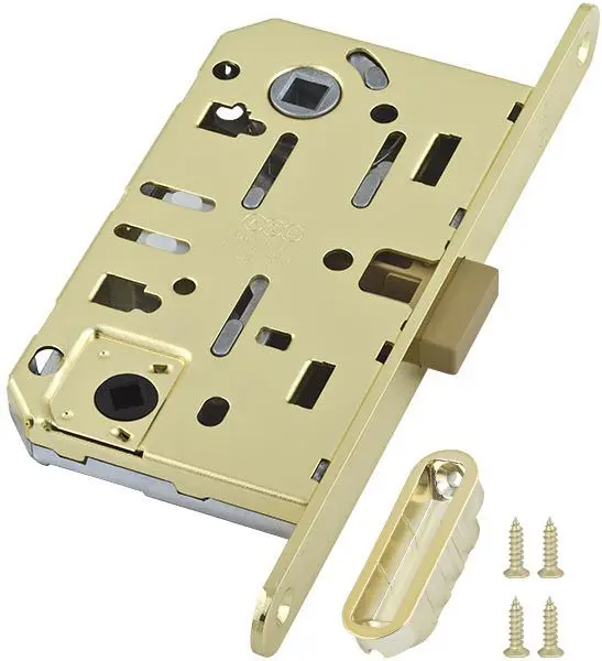 Замок AGB (АГБ) межк. WC с ответной планкой Латунь