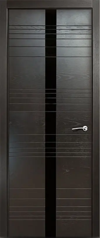 Межкомнатная дверь Некст 3 ясень неро Тёмный