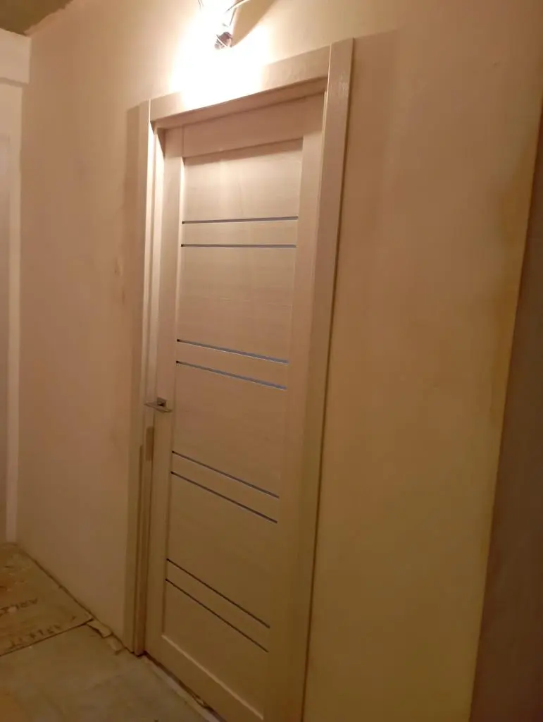 Межкомнатная дверь YD Кантри беленый дуб Светлый