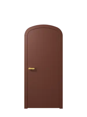 Арочная дверь Ponte 1 NCS S 6030 Y80R