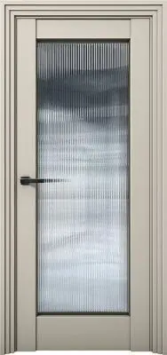 Межкомнатная дверь Ni 5 Никель Силк грей Бежево-серый