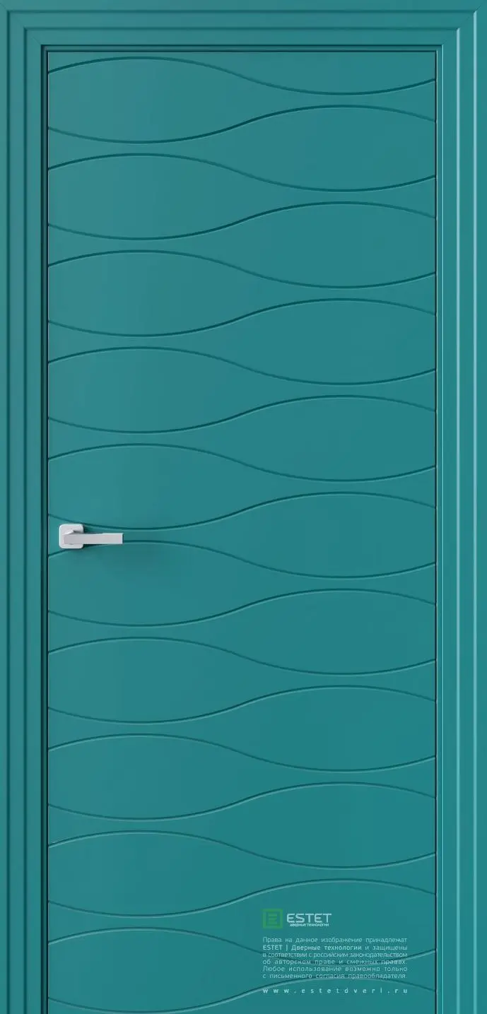 Межкомнатная дверь P9 RAL5021 Синий