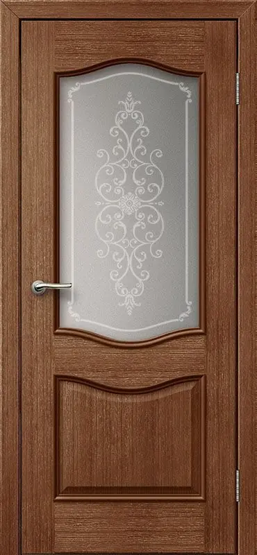 Межкомнатная дверь Классика-3 ПО Маккоре Красное дерево
