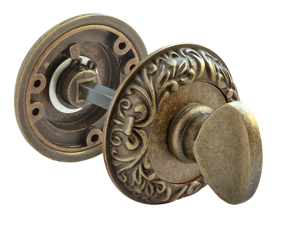 Дверная ручка раздельная RAP-CLASSIC WC OMB