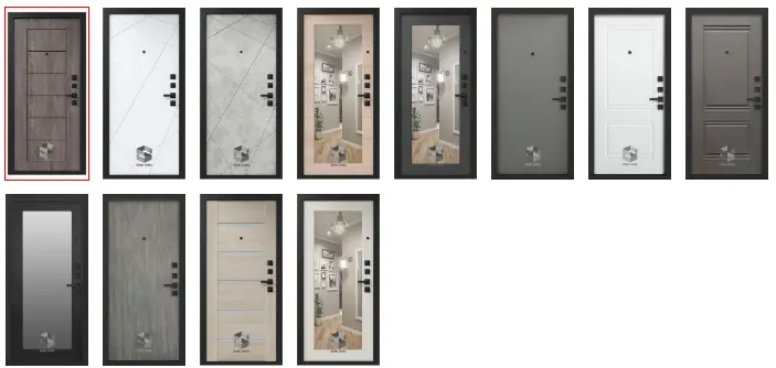 Входная дверь c шумоизоляцией Sigma Prestige Holst