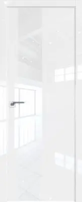 Межкомнатная дверь 19LE АL Белый Люкс ст.Lacobel лак классик