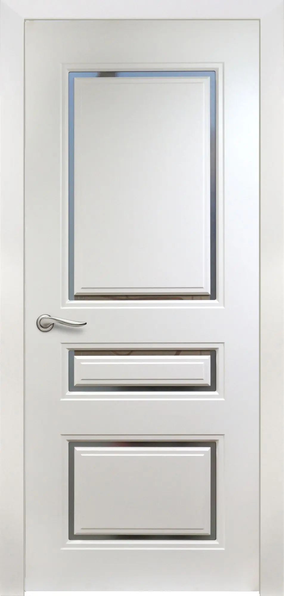 Межкомнатная дверь Grace 4 софт белый