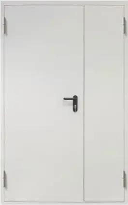 Противопожарная дверь ДПМ 02 EI60 двухстворчатая