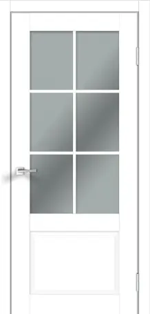 Межкомнатная дверь ALTO 12 2V Эмалит белый