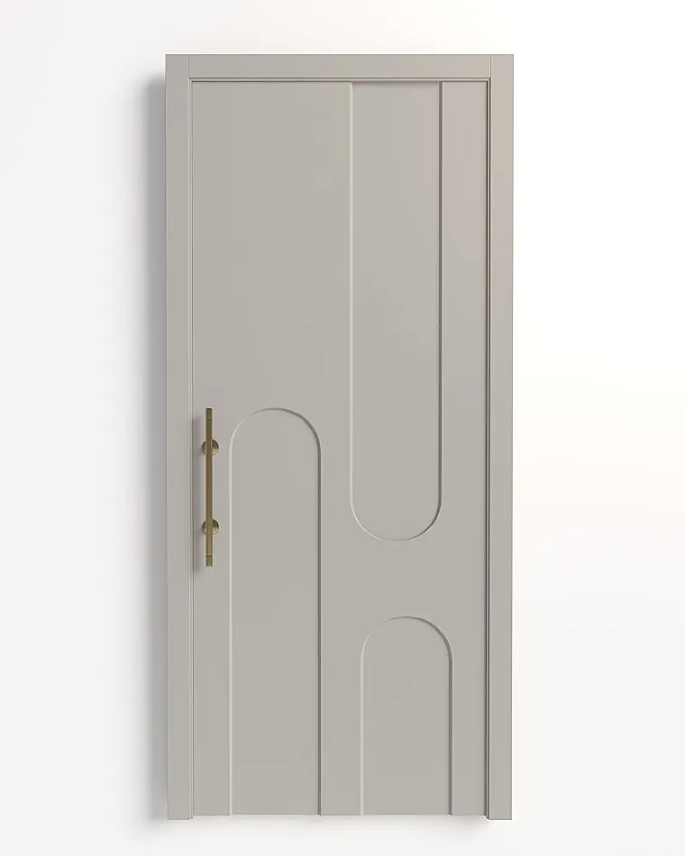 Межкомнатная дверь Color №14 Бежево-серый