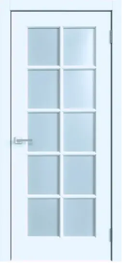 Дверь Лондон 3 АМПИР ПО Белый Сатинат белый