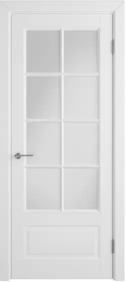 Межкомнатная дверь VFD Glanta Ett ПО эмаль белая