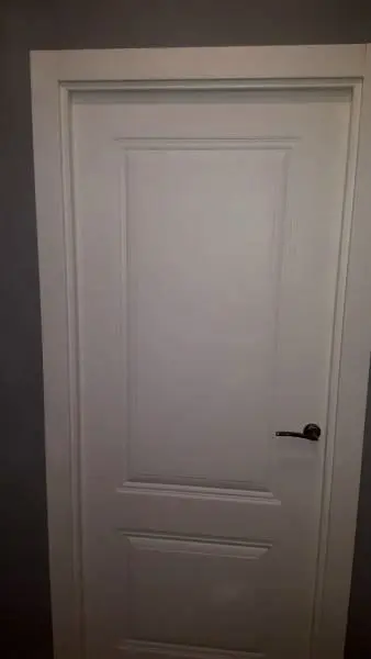 Межкомнатная дверь М3 ПГ белое дерево Белый