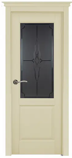 Межкомнатная дверь Европа ПО сосна браш Жемчуг