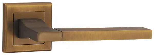 Дверная ручка раздельная PUNTO TECH QL CF-17 кофе