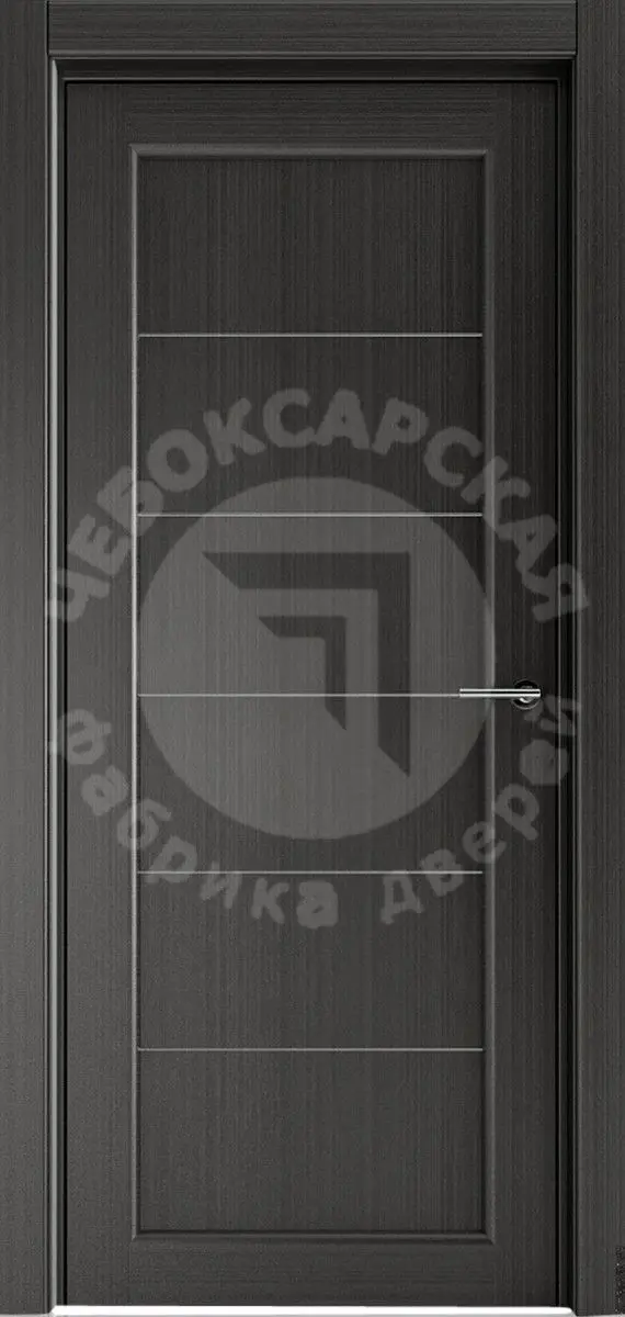 Межкомнатная дверь ЧФД TREND Люкс c молдингом ПГ