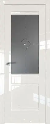 2L Магнолия Люкс ст.узор графит с прозрачным фьюзингом (ромб)