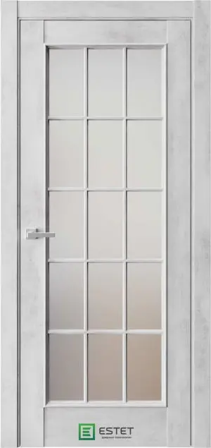 Межкомнатная дверь En3 Сатинат Камень светлый