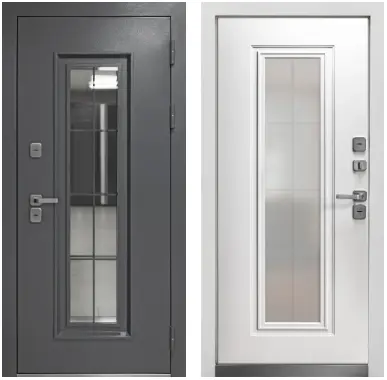 Входная дверь с терморазрывом и стеклопакетом Luxor ТЕРМО 4