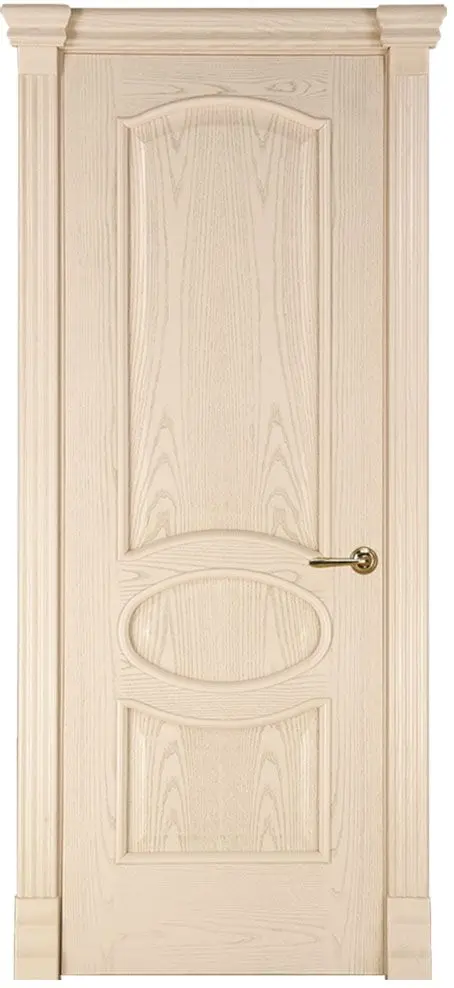 Межкомнатная дверь Алина ПГ, шпон: ясень тон 6 Светлый