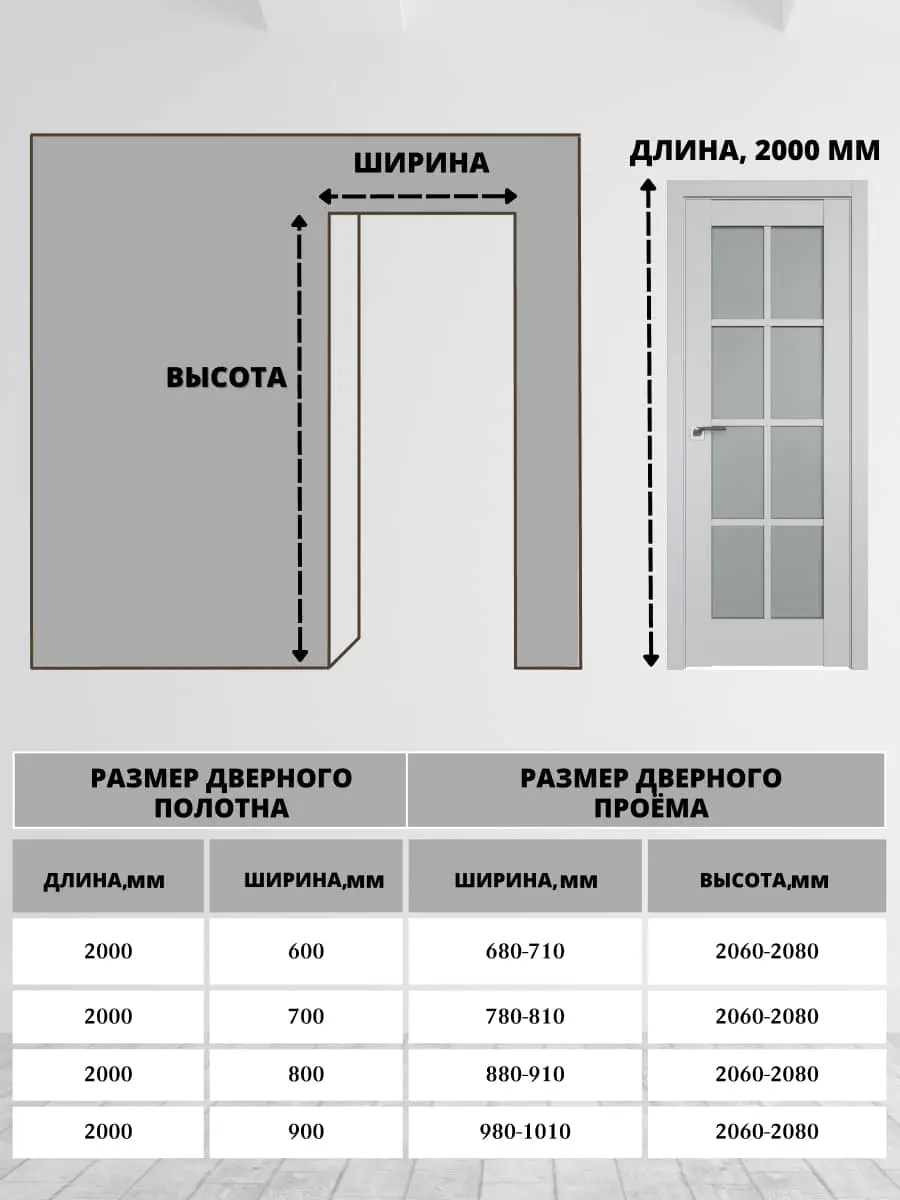 Межкомнатная дверь 101U Turen Becker ПО светло-серый