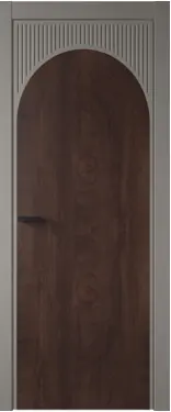 Межкомнатная дверь Entro Horizont HR-16 Бежево-серый