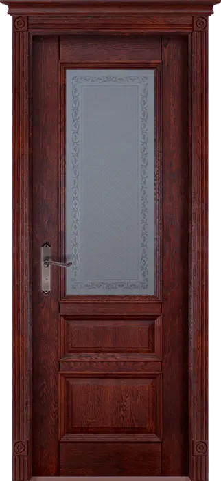 Межкомнатная дверь Аристократ 2 ПО махагон