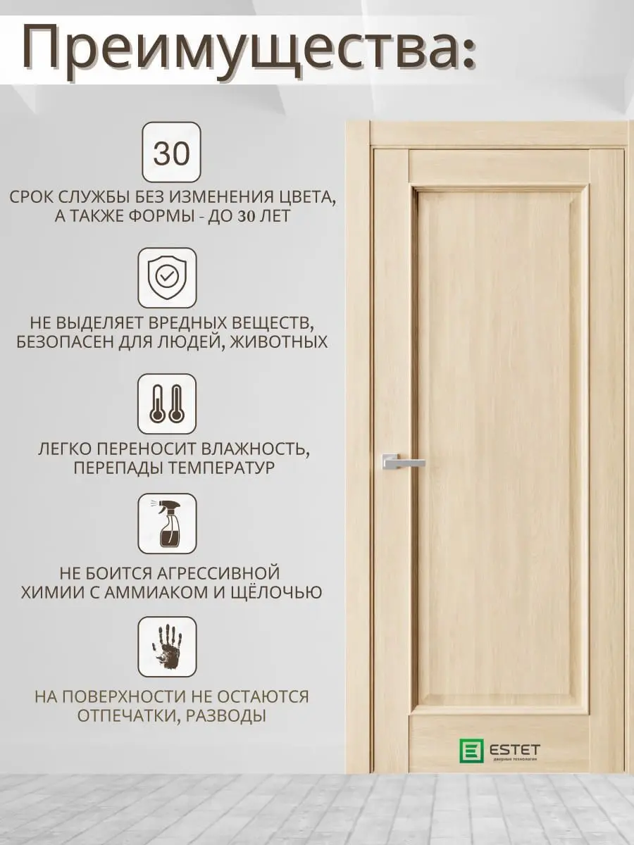 Межкомнатная дверь En1 Сенди
