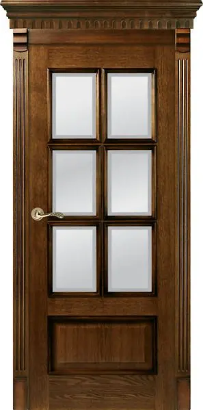 Межкомнатная дверь Мадрид ПО дуб коньяк Дуб коньяк