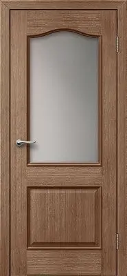 Межкомнатная дверь Классика-1 ПО Орех Коричневый
