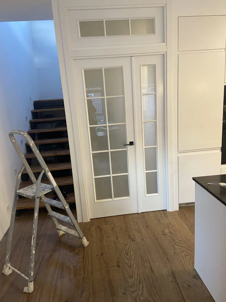 Межкомнатная дверь Прага 3 ПО эмаль белая Белый