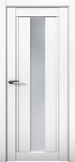 Межкомнатная дверь Co 3 Кобальт Аляска Белый Сатинат белый