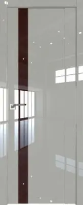 62L Галька Люкс ст.Lacobel коричневый лак