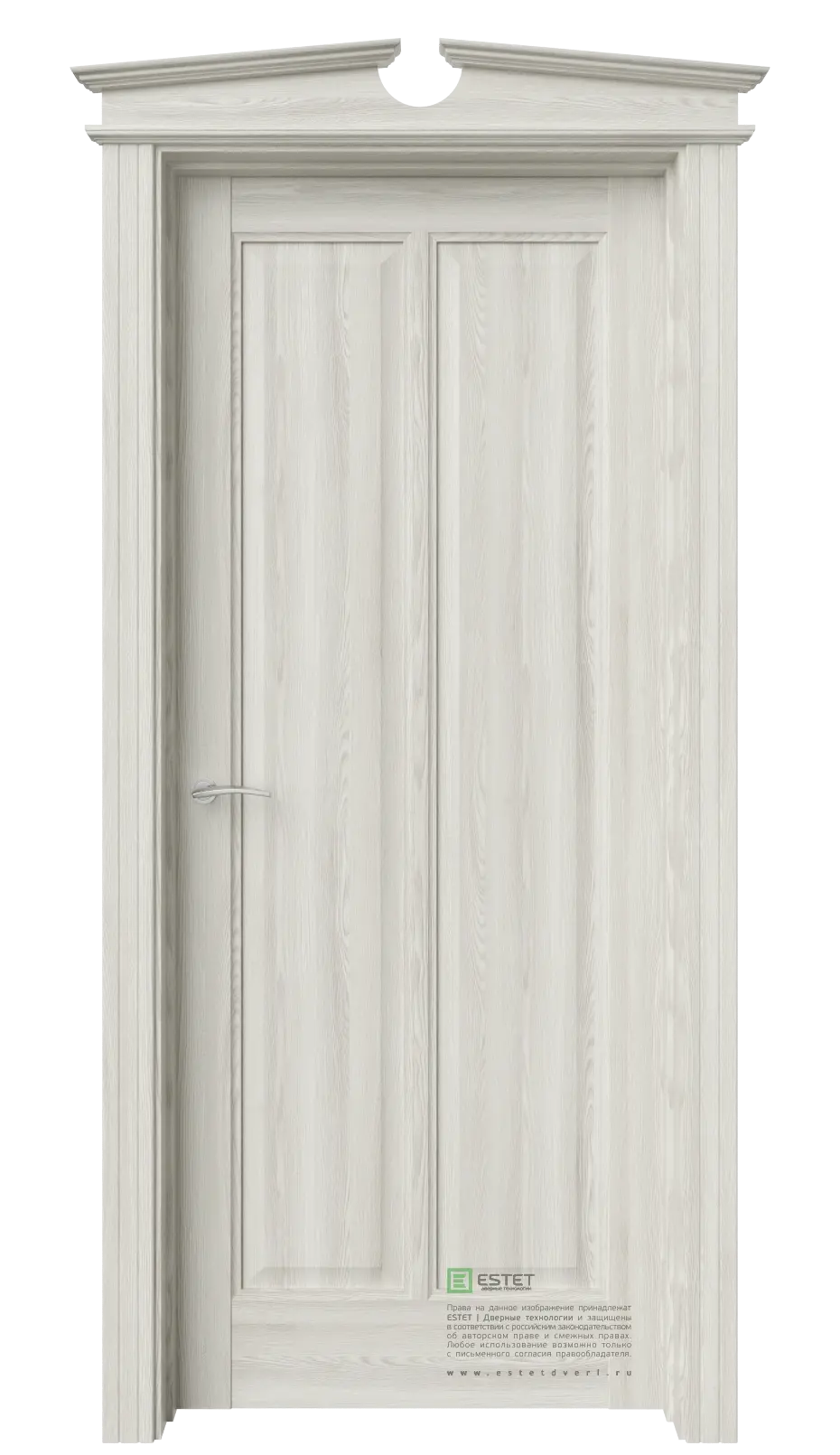 Межкомнатная дверь Соната-19 Клён-экрю Светлый