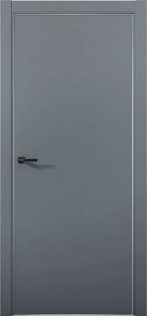 Межкомнатная дверь Pd 1 Палладий ABS Антрацит Антрацит
