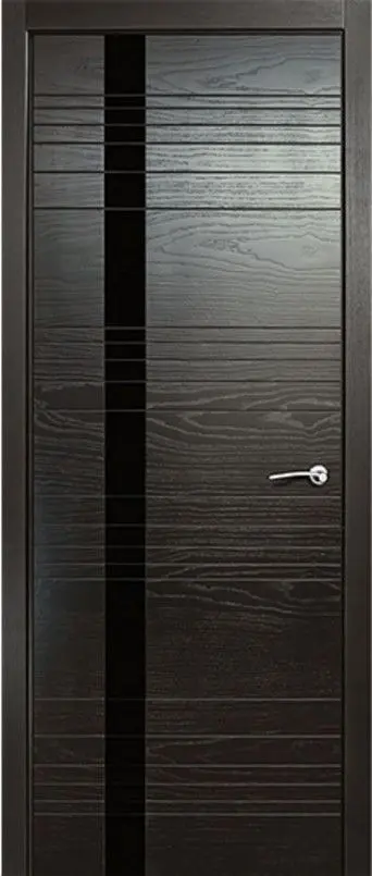 Межкомнатная дверь Некст 1 ясень неро Тёмный