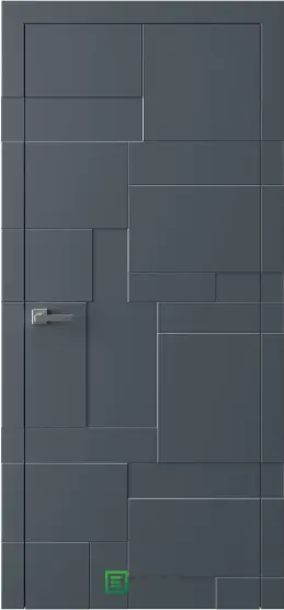 Межкомнатная дверь Perfect PV4 RAL 7016 Тёмный