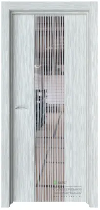 Межкомнатная дверь Рейн мидл Серый