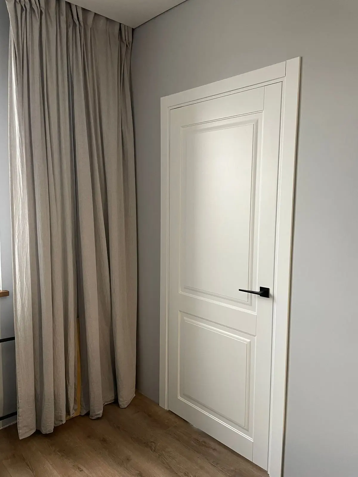 Межкомнатная дверь Color №1 белая эмаль акрил Белый