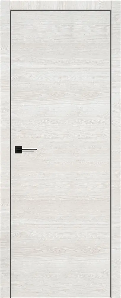 Межкомнатная дверь Соммер ПГ Ясень снежный поперечный Светлый