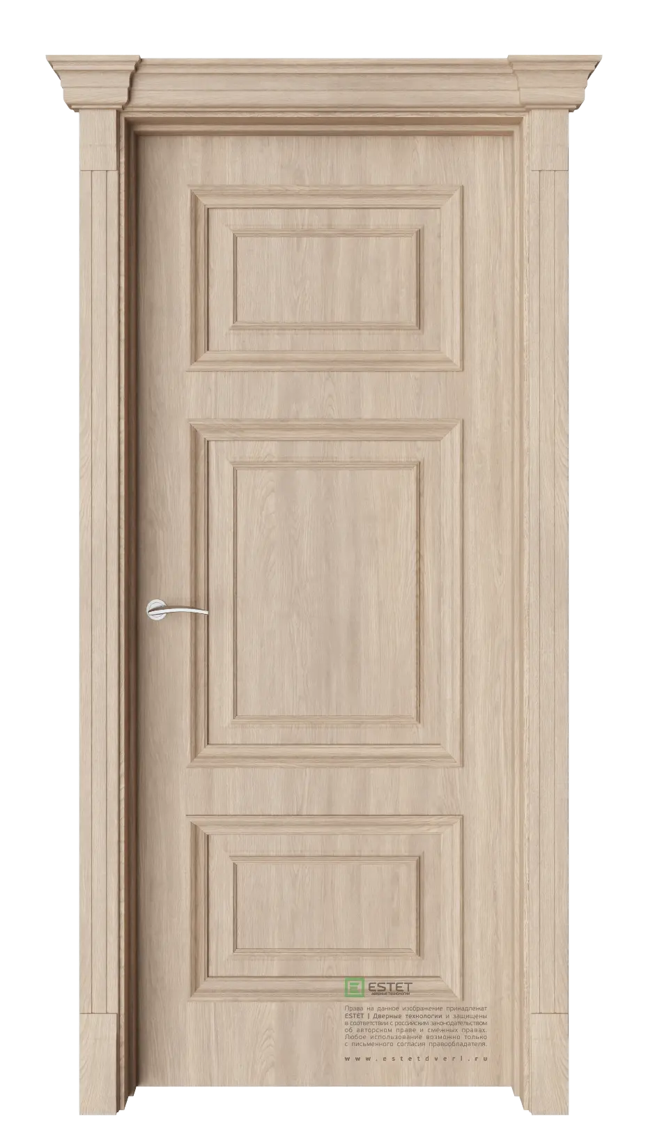 Межкомнатная дверь GE8M Брандо Дуб