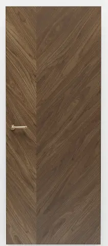 Межкомнатная дверь ХТР-2 шпон Коричневый
