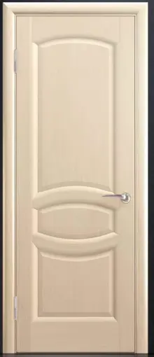 Межкомнатная дверь Веста-6 ПГ, шпон: Беленый дуб