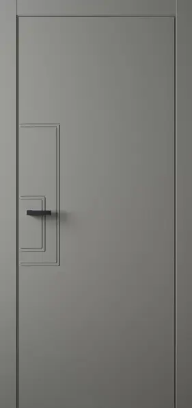 Межкомнатная дверь Entro Симпл (Simple) SL-1 Серый