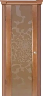 Межкомнатная дверь Палермо 3 "Шерхан", шпон: анегри тон 1 Светлый Анегри
